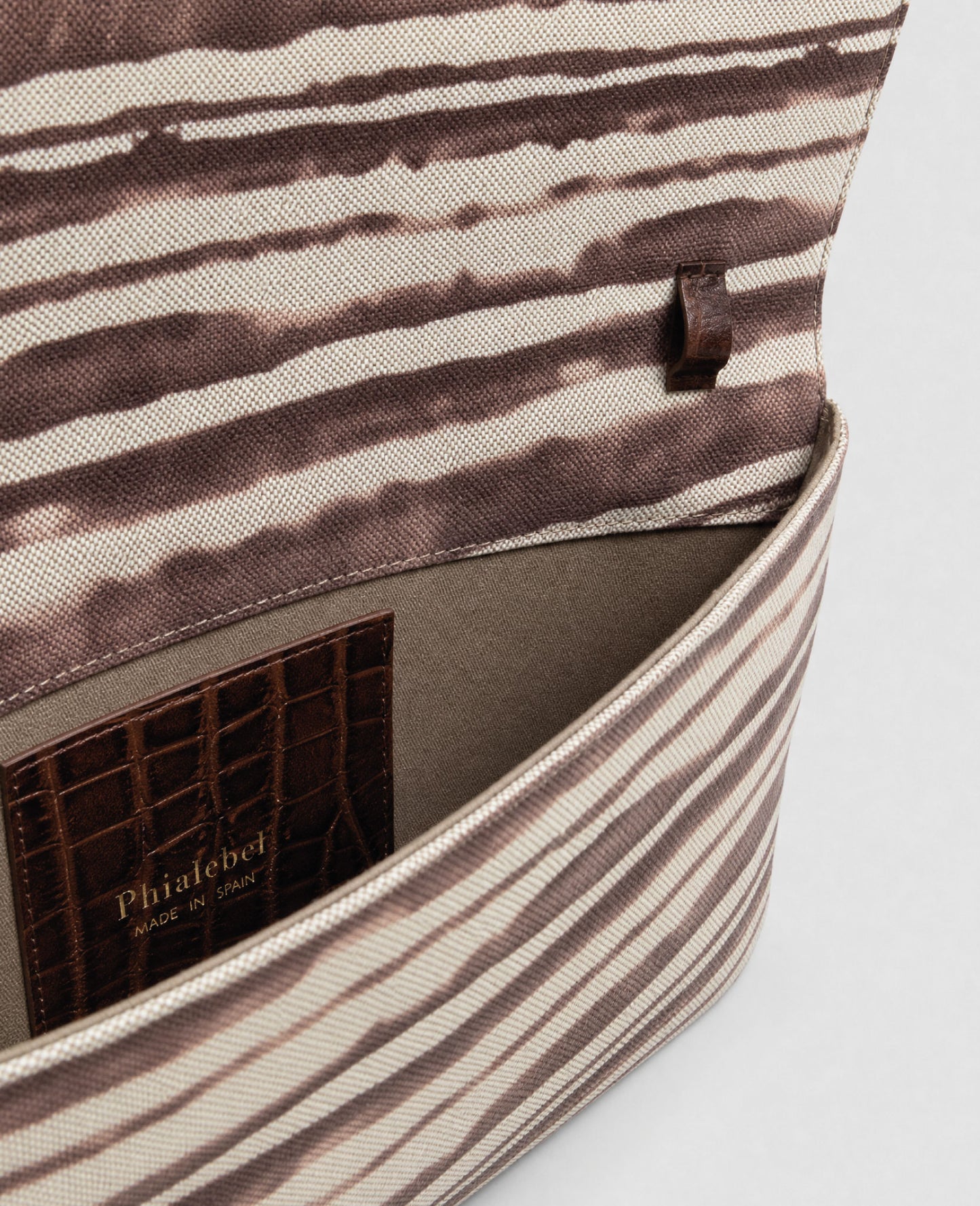 Cartera Belén Tie Dye Marrón