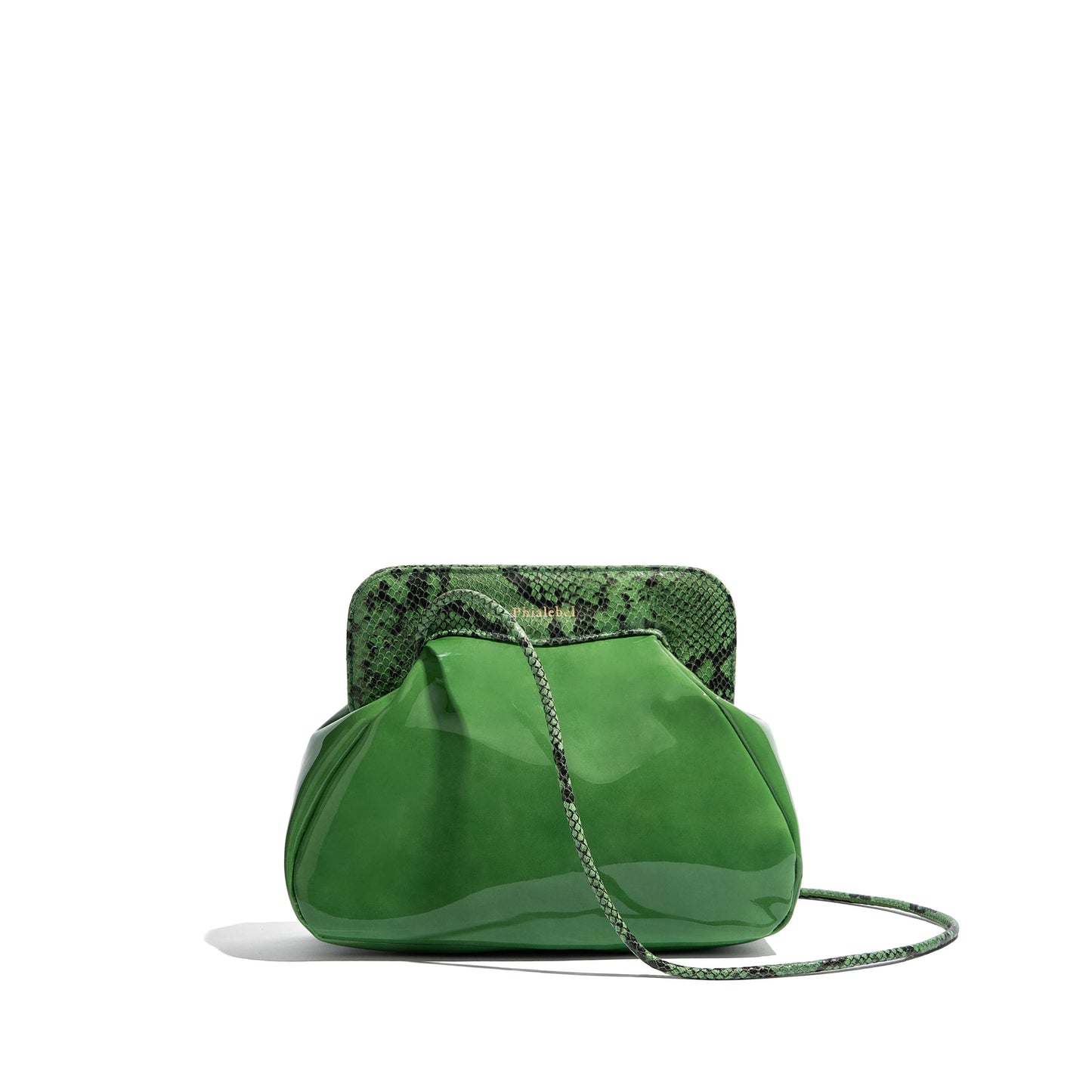 Constanza green patent leather
