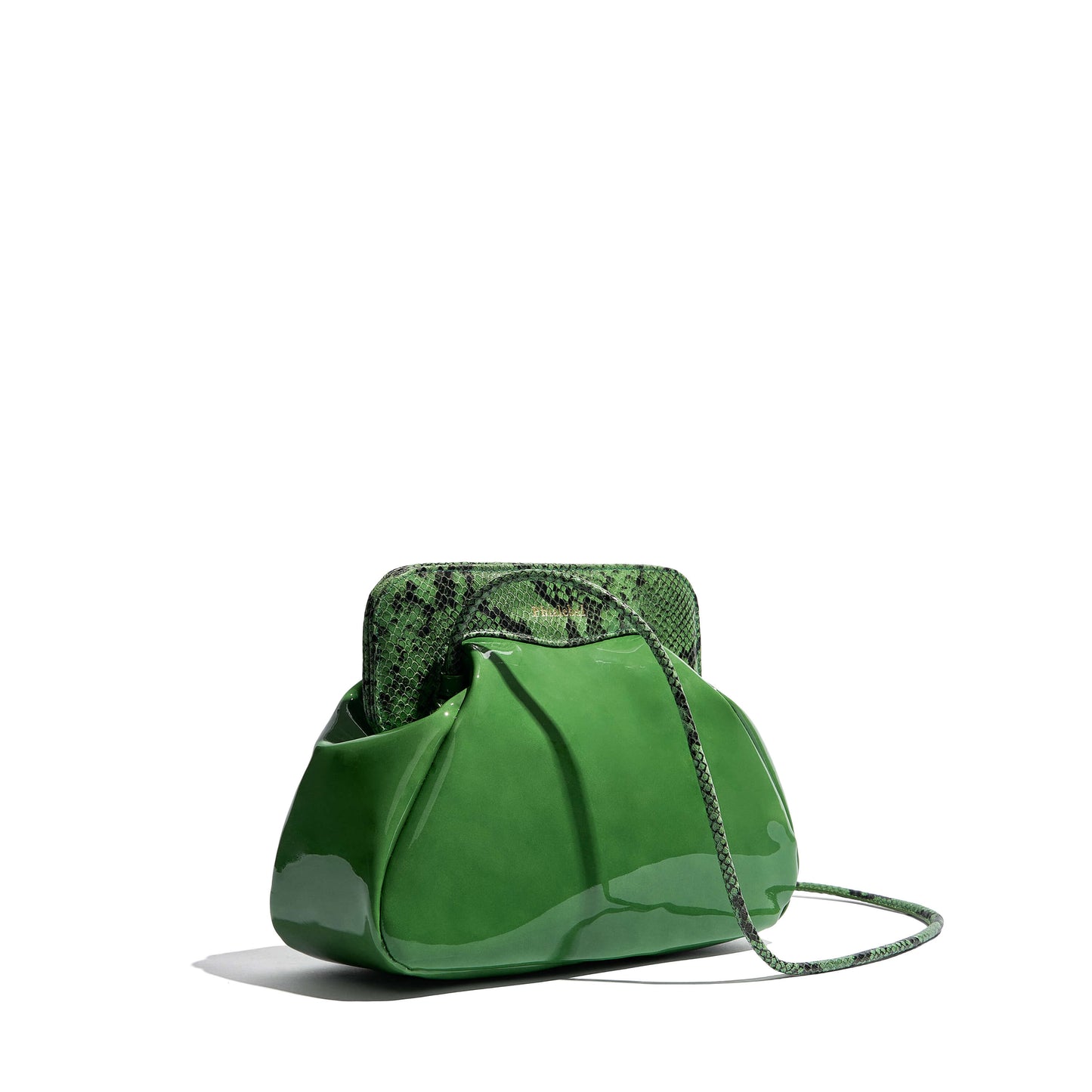 Constanza green patent leather