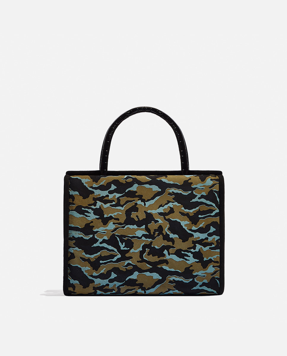Sophia Camouflage Turquoise