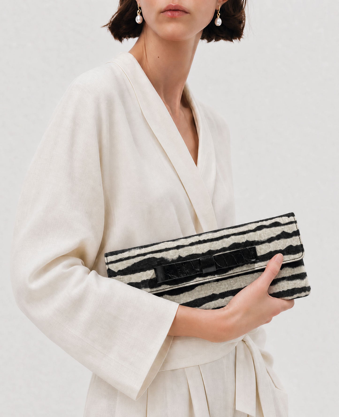 Cartera Belén Tie Dye Negra