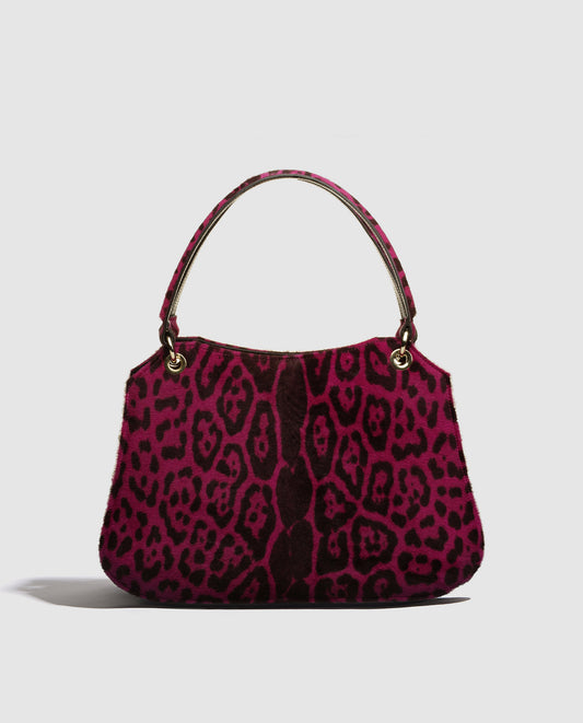 Bolso de leopardo fucsia