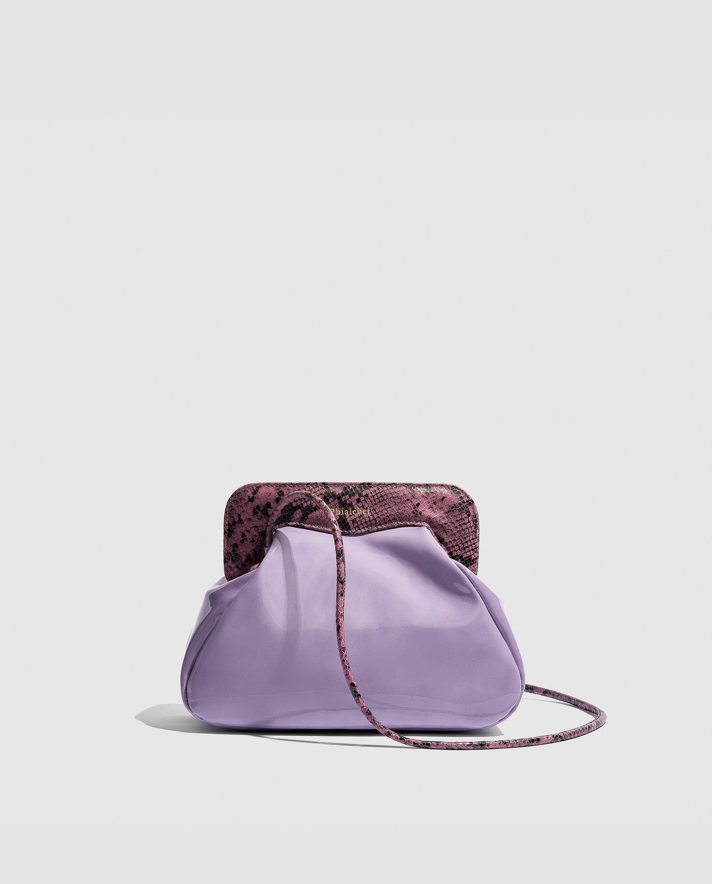 Constanza mauve patent leather