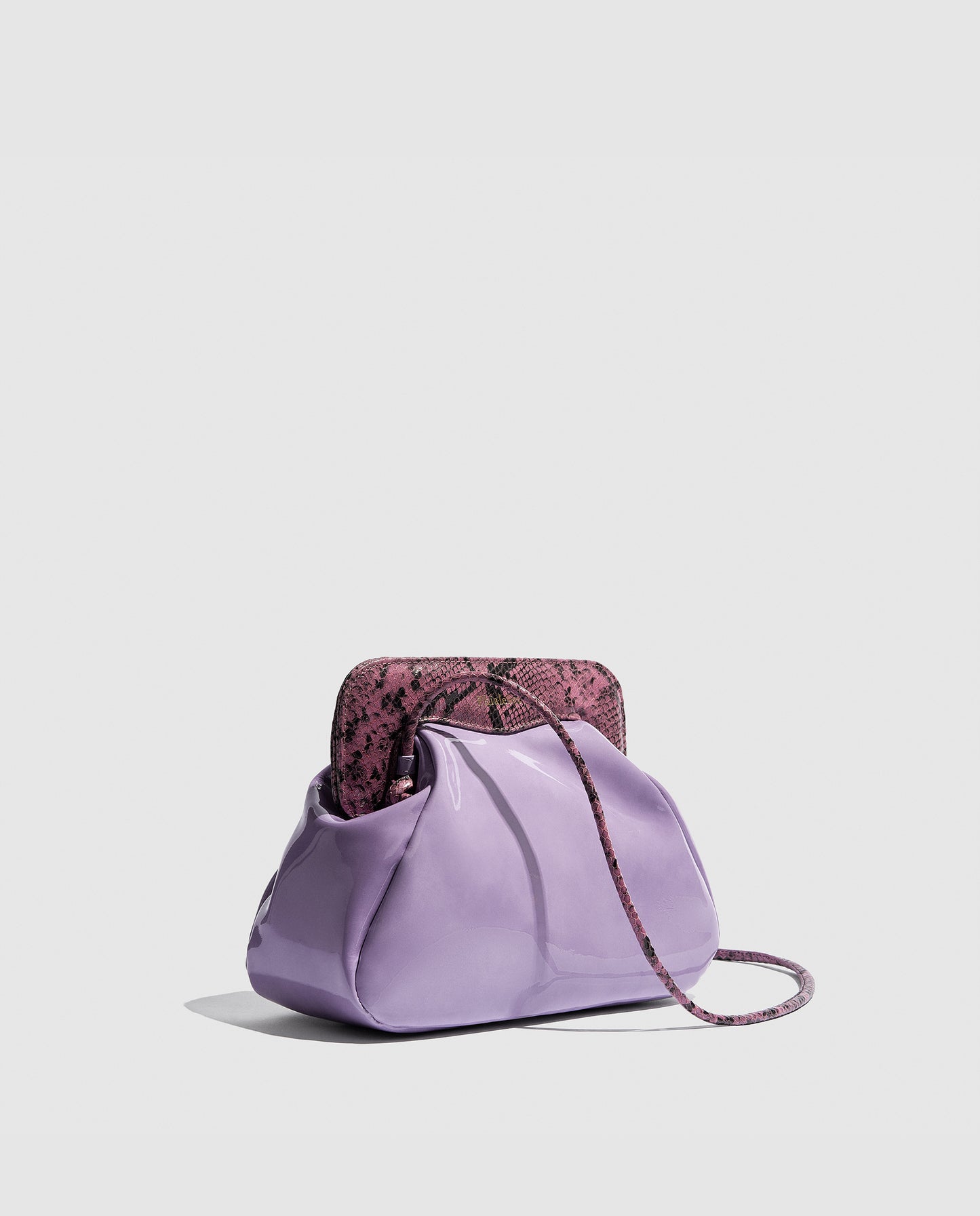 Constanza mauve patent leather