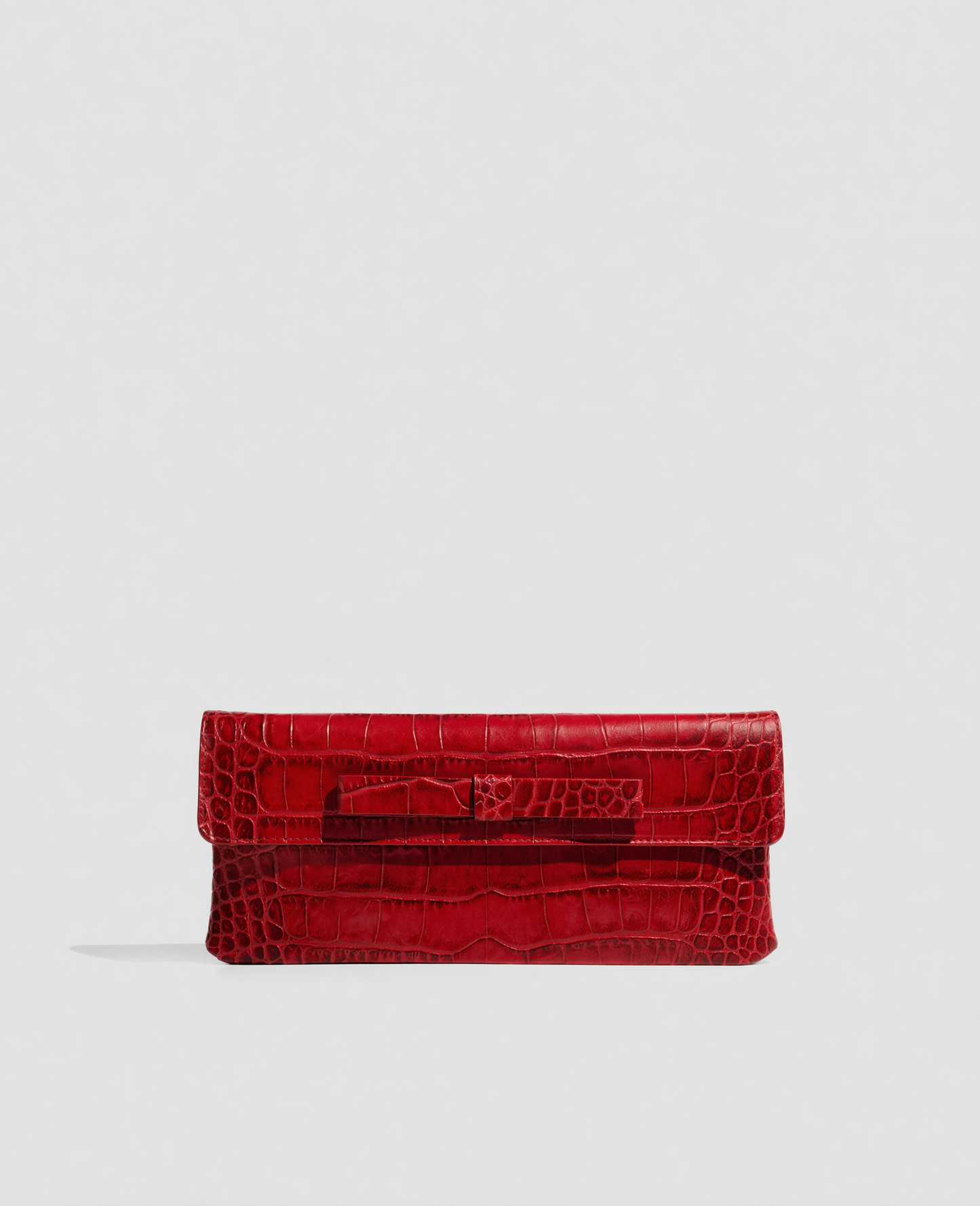 Bolso cartera de piel de vacuno con estampado de coco rosa