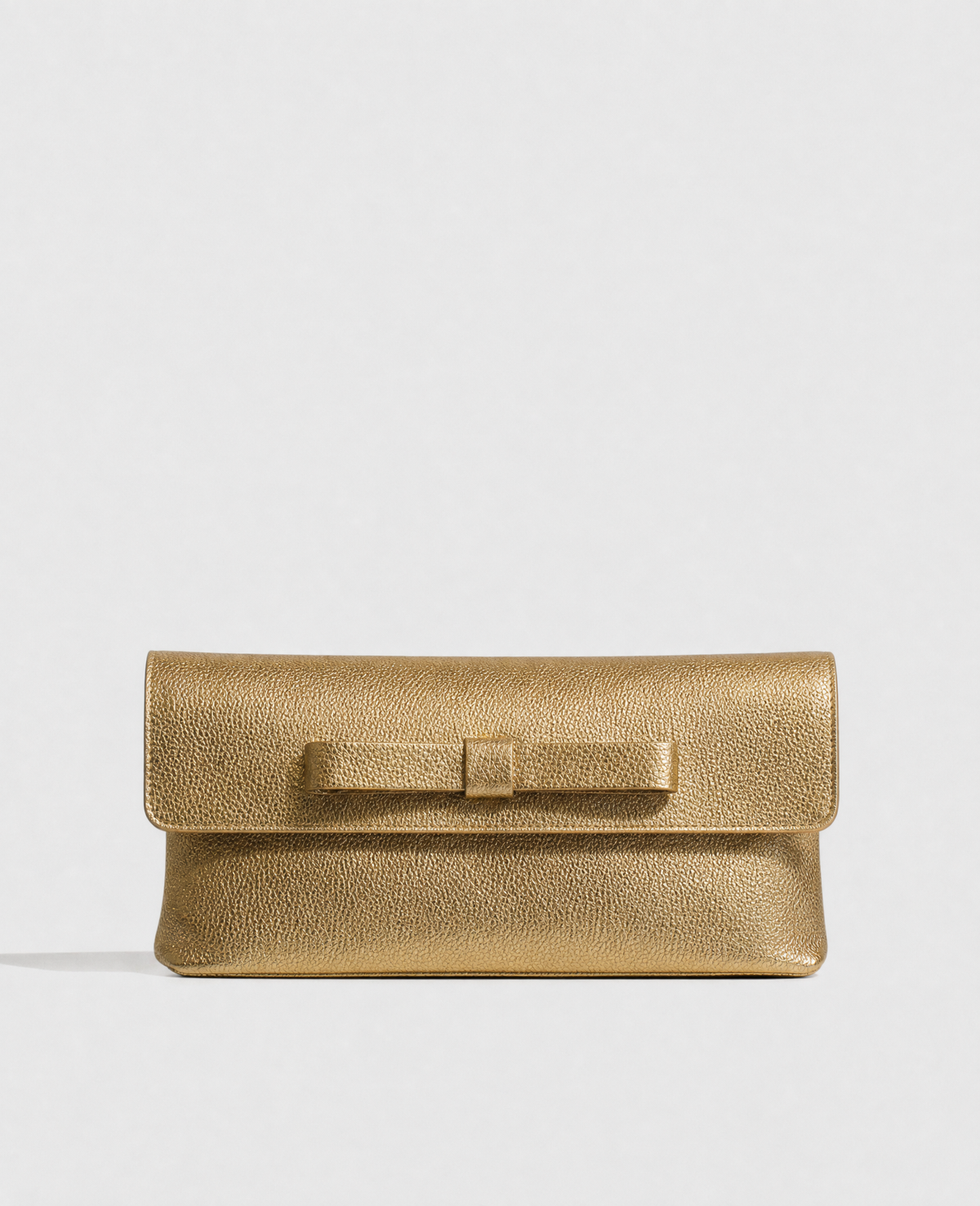 Cartera Belén Piel Dorada