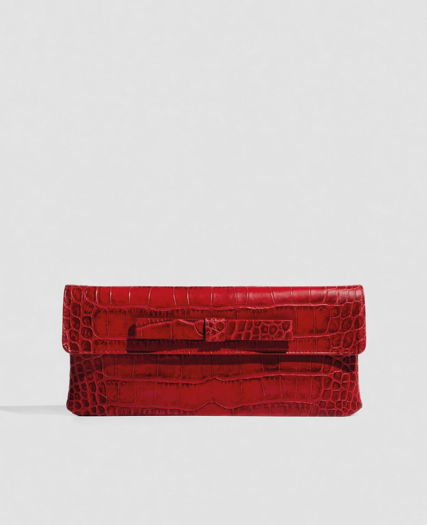 Belén Red Coco Clutch