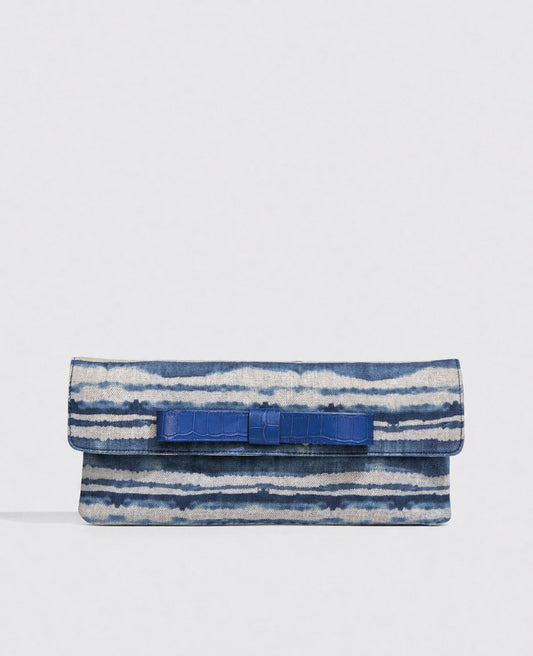 Cartera Belén Tie Dye Azul