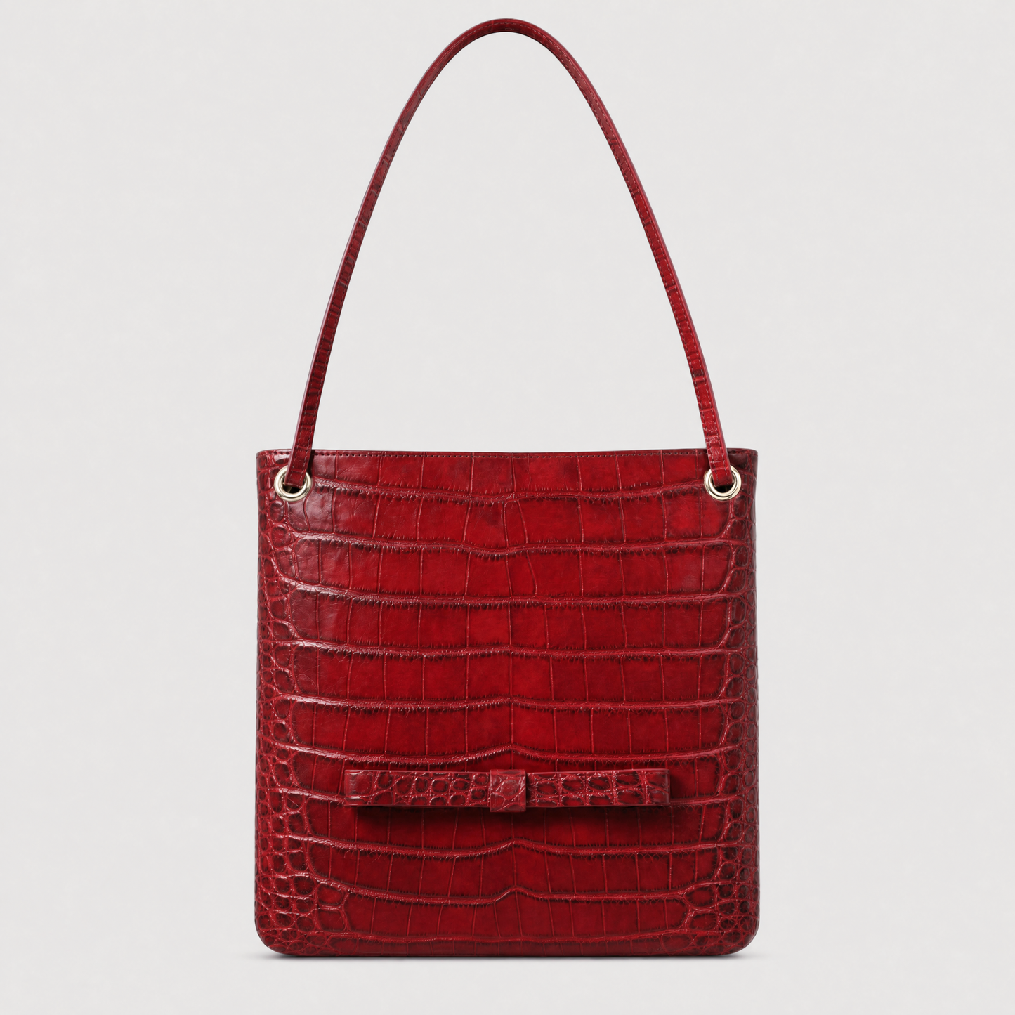 Leticia Red Coco Leather Bag