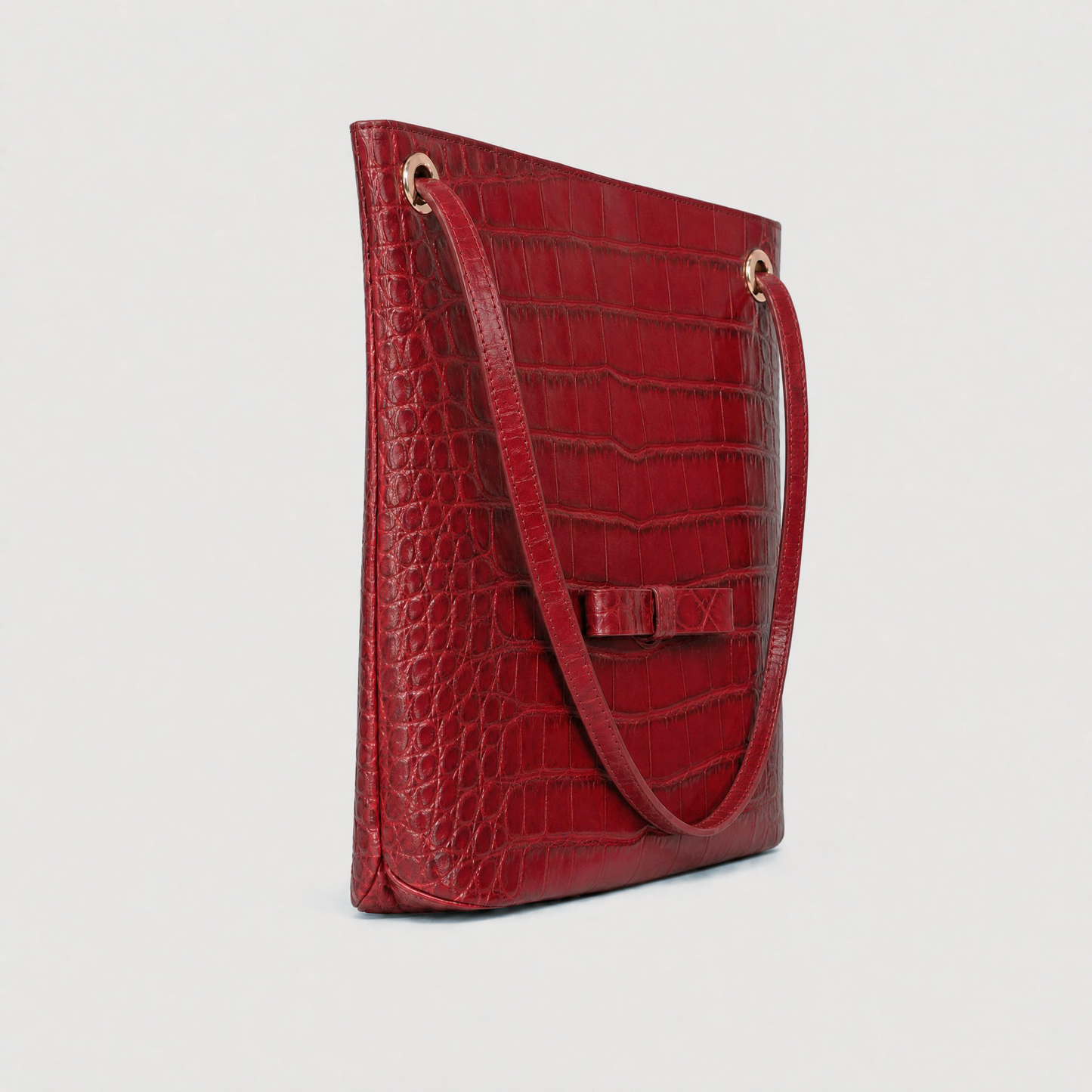 Leticia Red Coco Leather Bag
