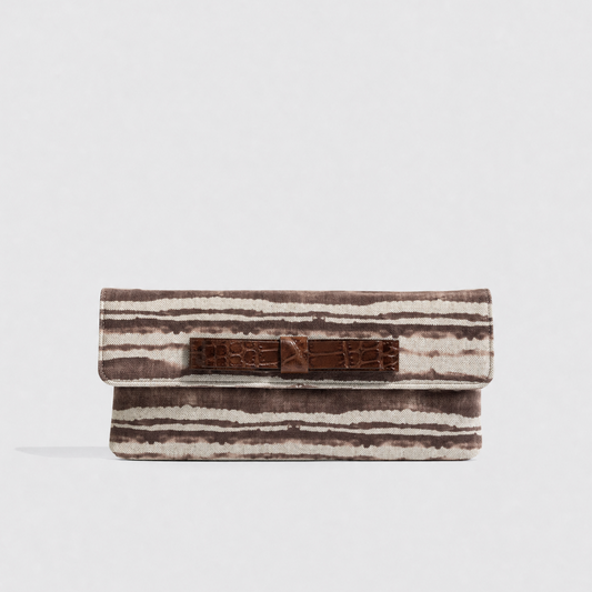 Cartera Belén Tie Dye Marrón