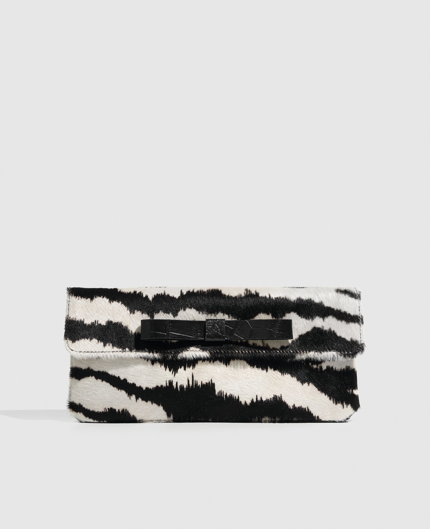 Belén Puma Calf Hair Clutch