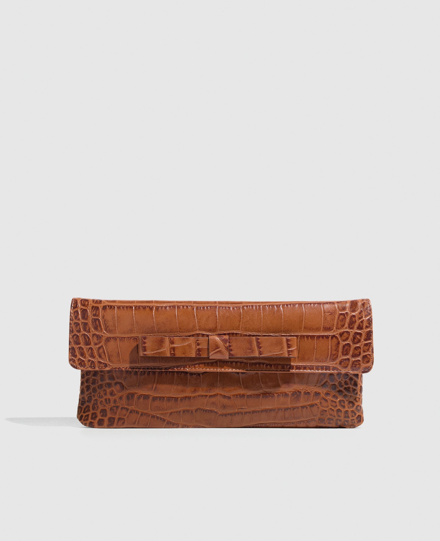 Belén Camel Coco Clutch