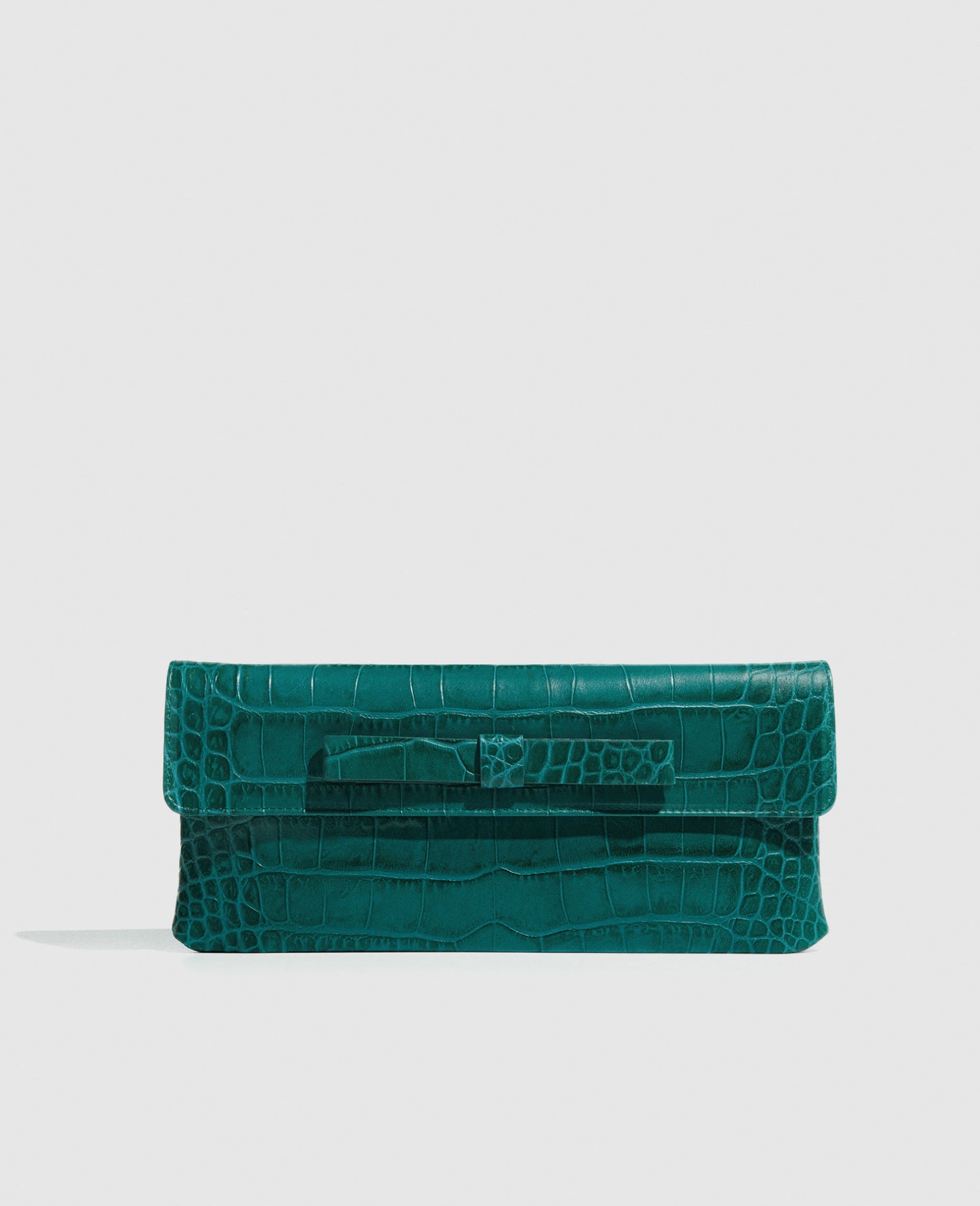 Belén Green Coco Clutch