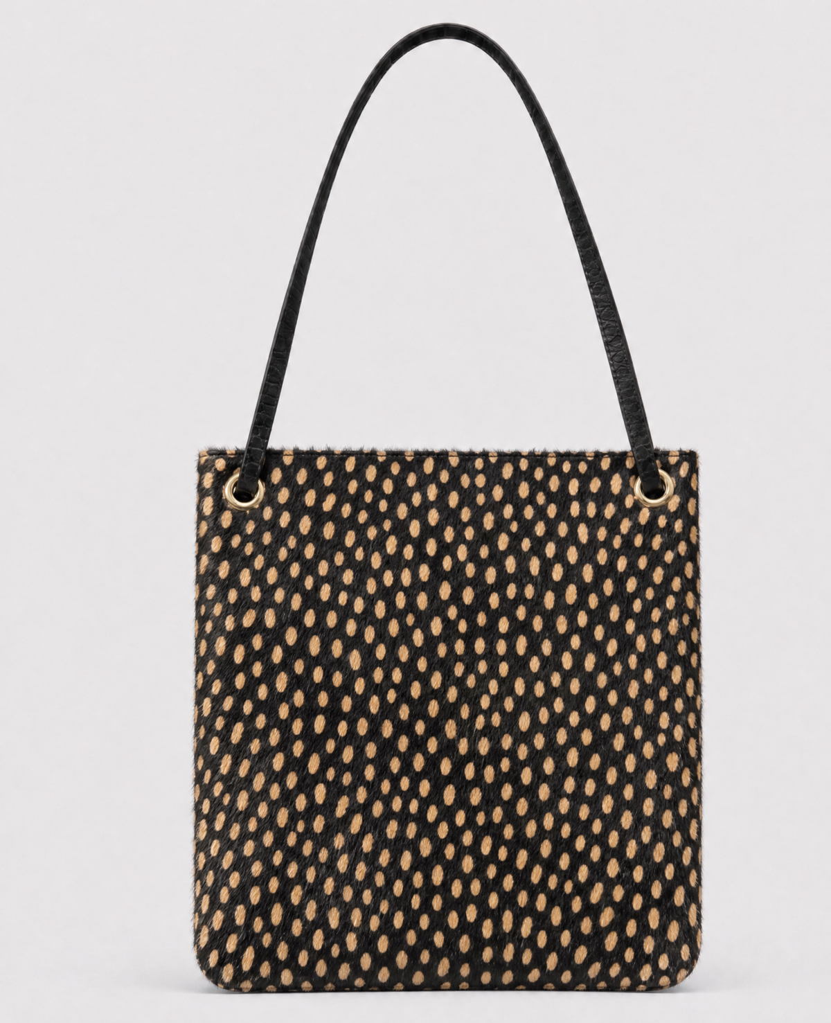Leticia Bag Calf Hair Polka Dots