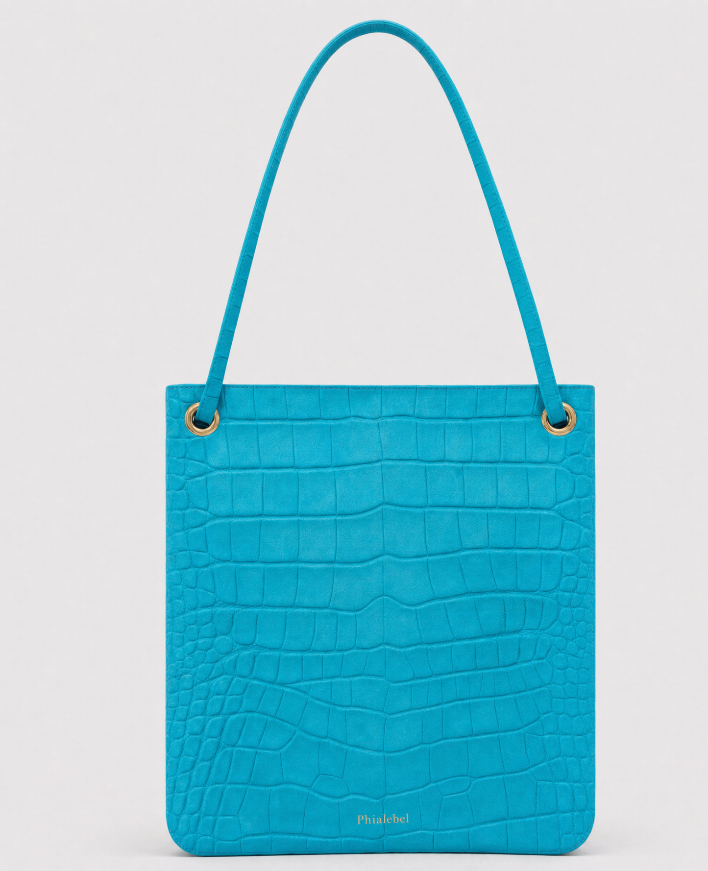 Bolso Leticia Coco Serraje Turquesa