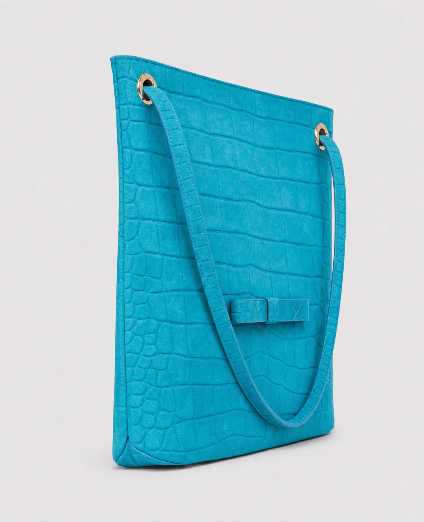 Bolso Leticia Coco Serraje Turquesa