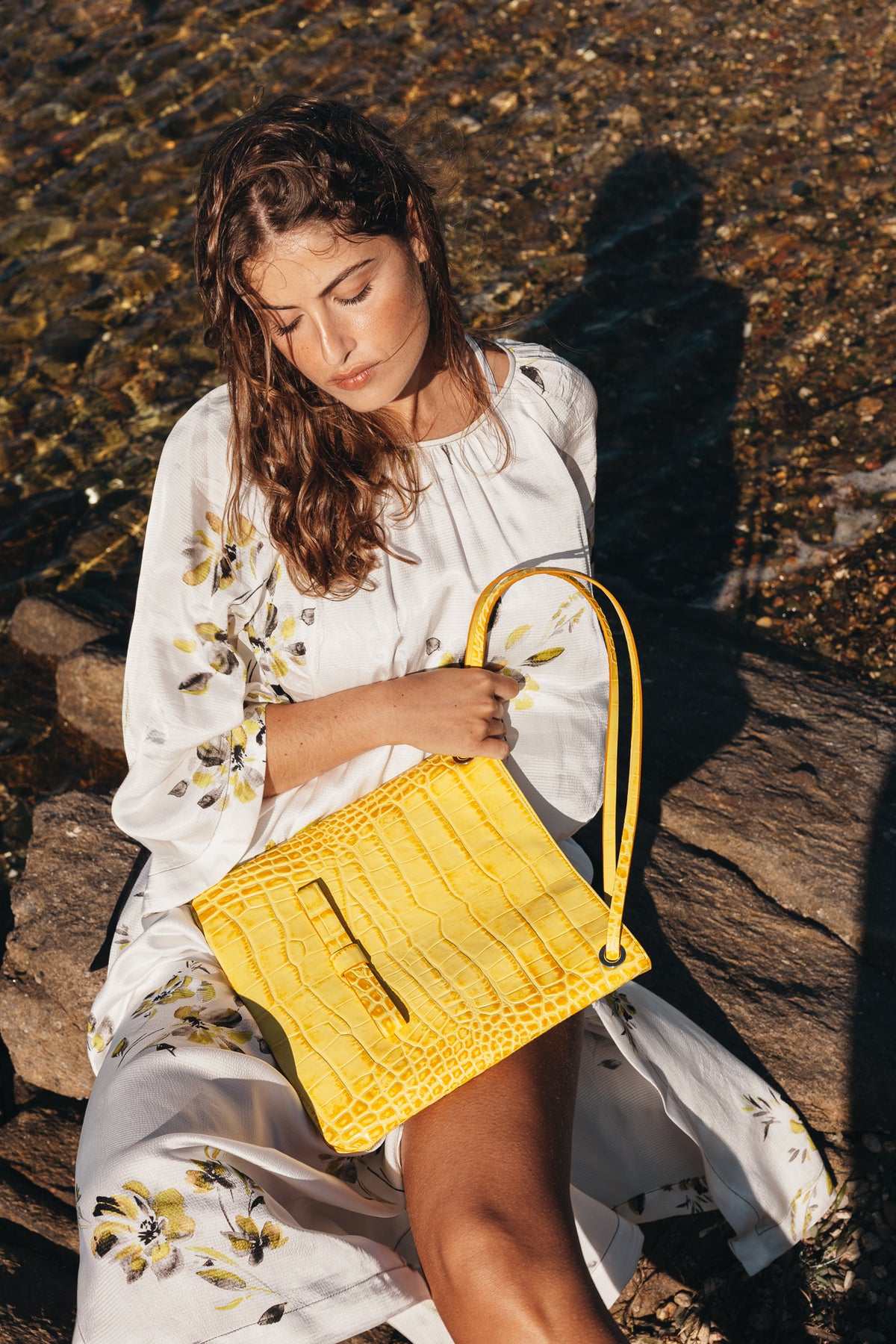 Bolso Leticia Coco Piel Amarillo