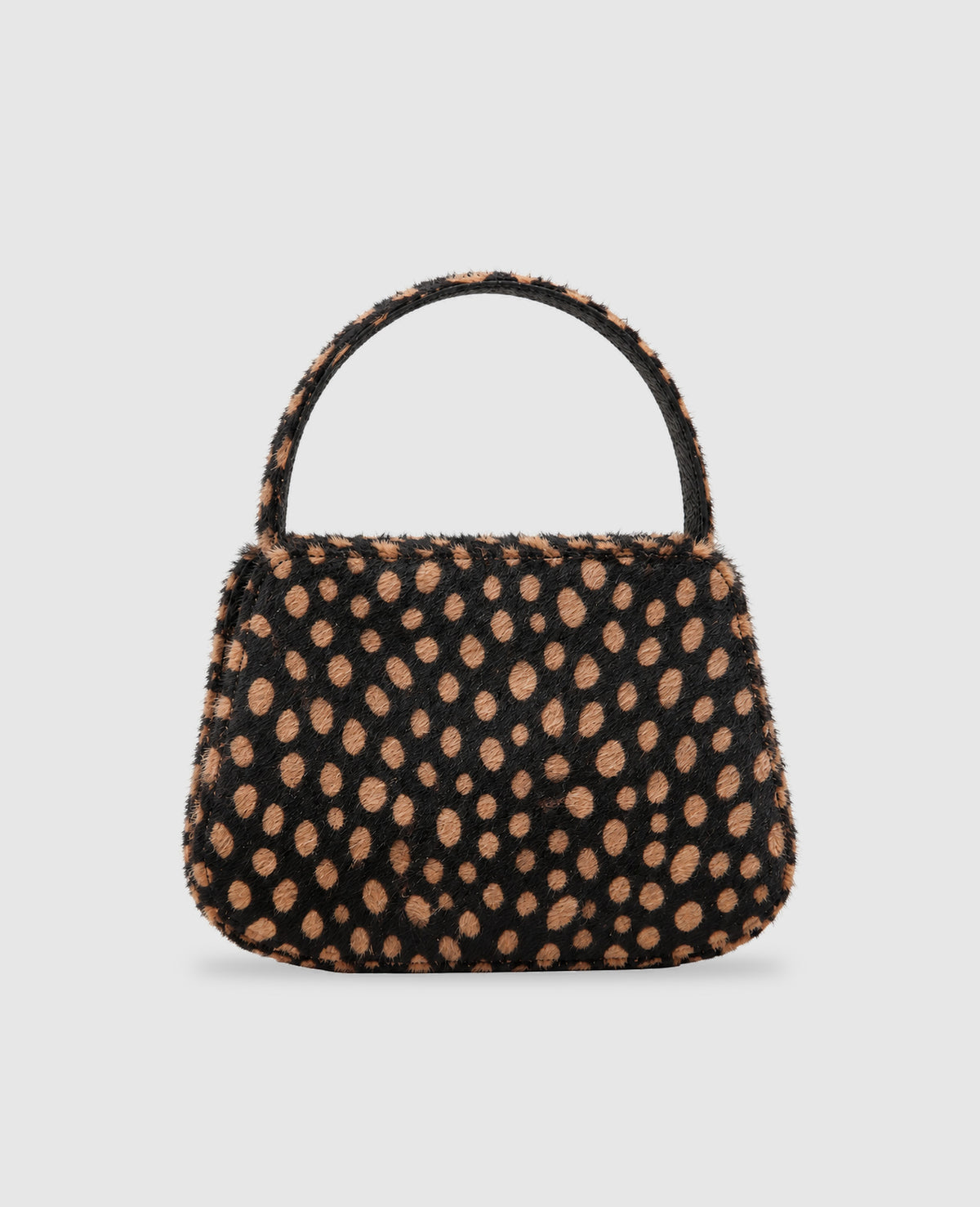 Mini Olympia Calf Hair Polka Dots