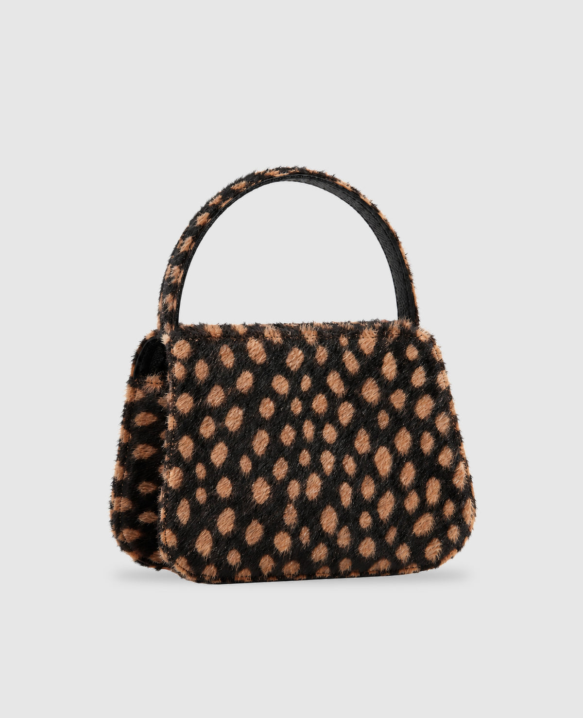 Mini Olympia Calf Hair Polka Dots