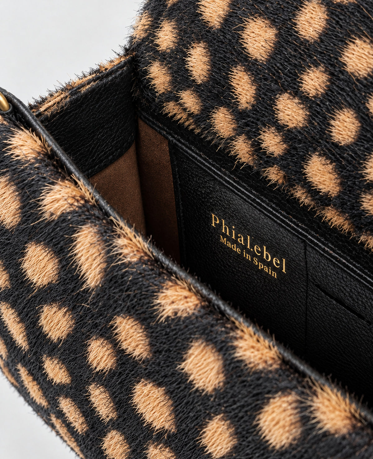 Mini Olympia Calf Hair Polka Dots