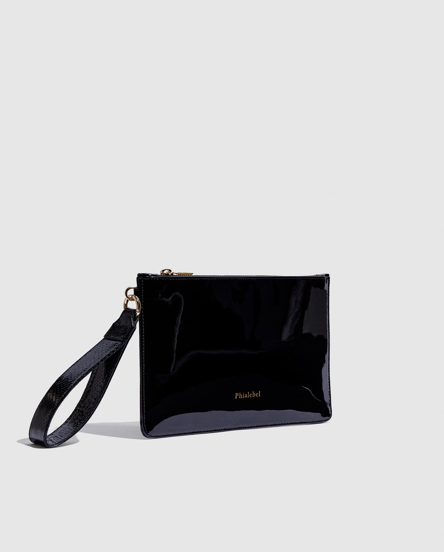 Mini Pouch black patent leather