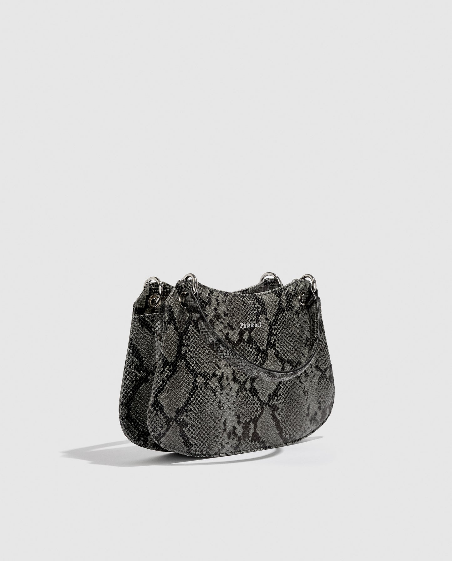 Mini Olympia camel snakeskin print