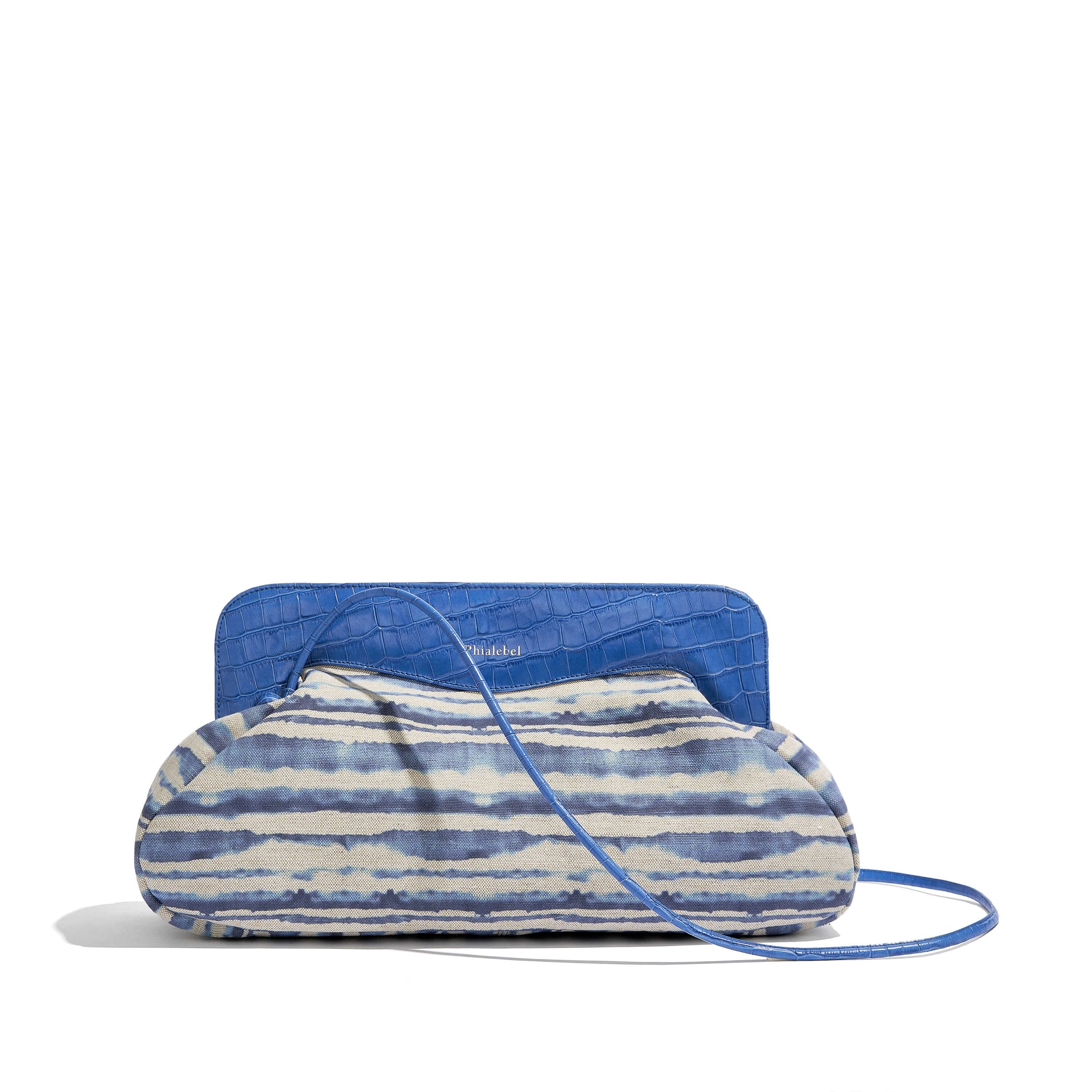  Bolso tie dye azul de Phialebel. Hecho en España