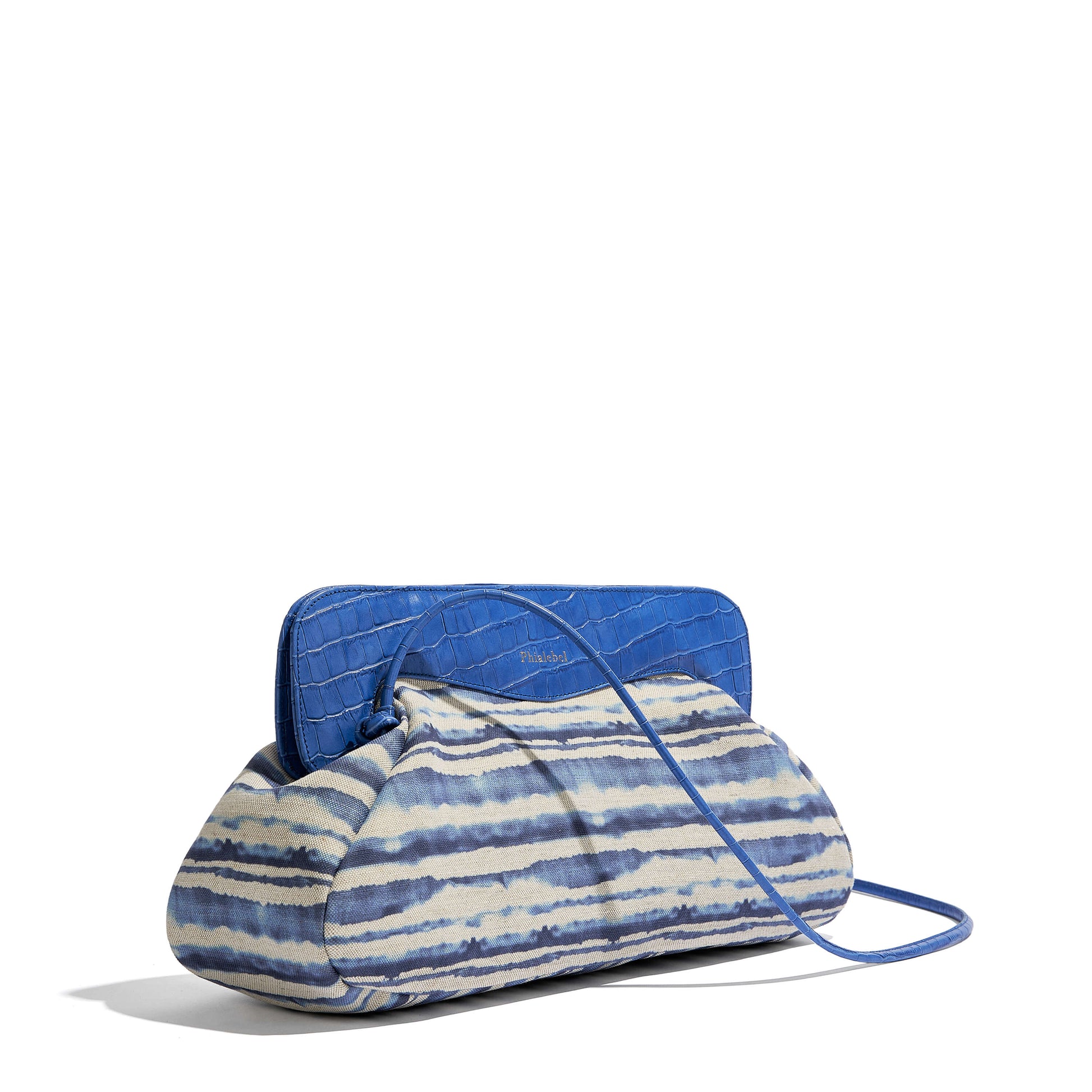  Bolso tie dye azul de Phialebel. Hecho en España