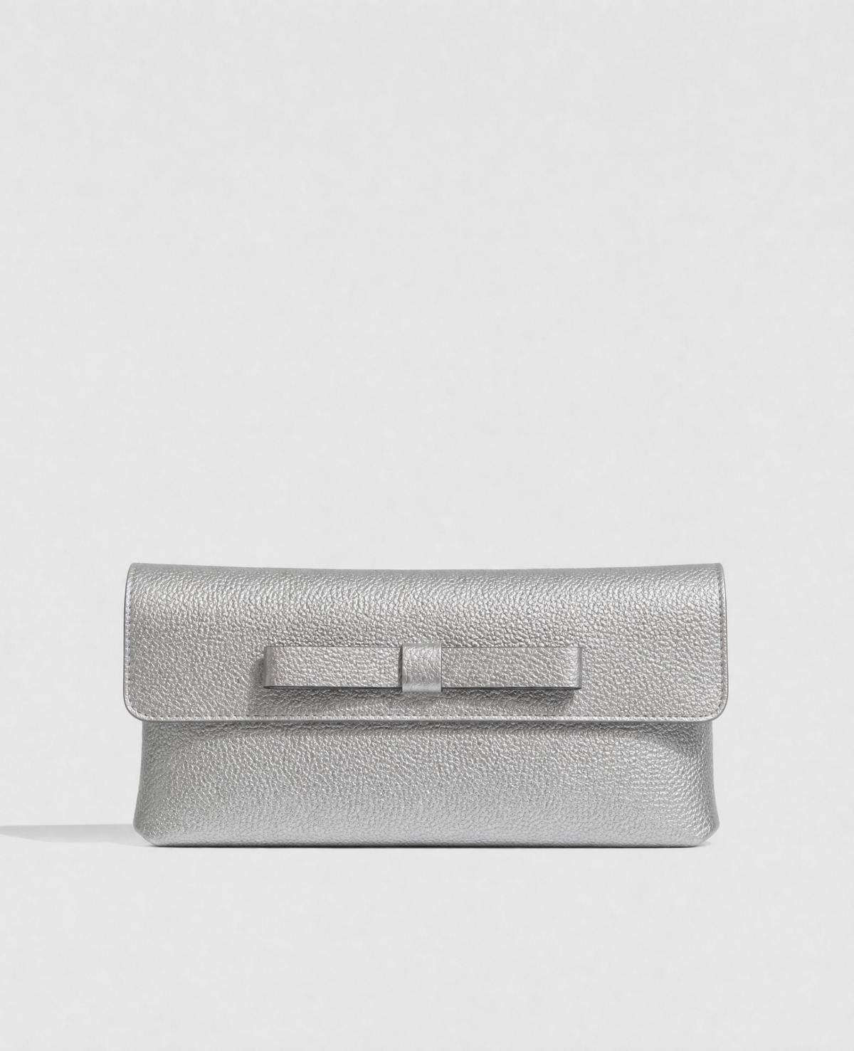 Cartera Belén Piel Plata