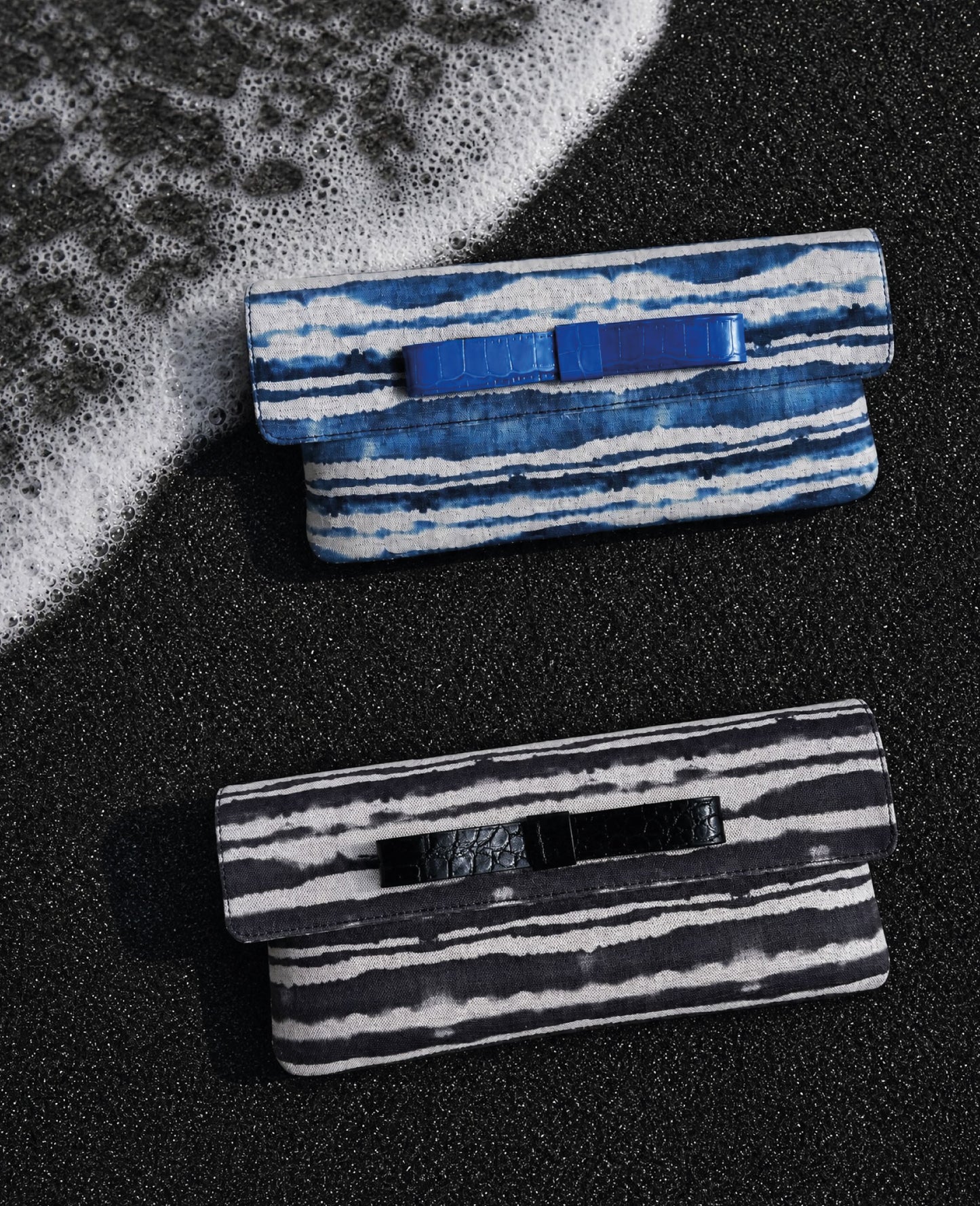 Cartera Belén Tie Dye Negra